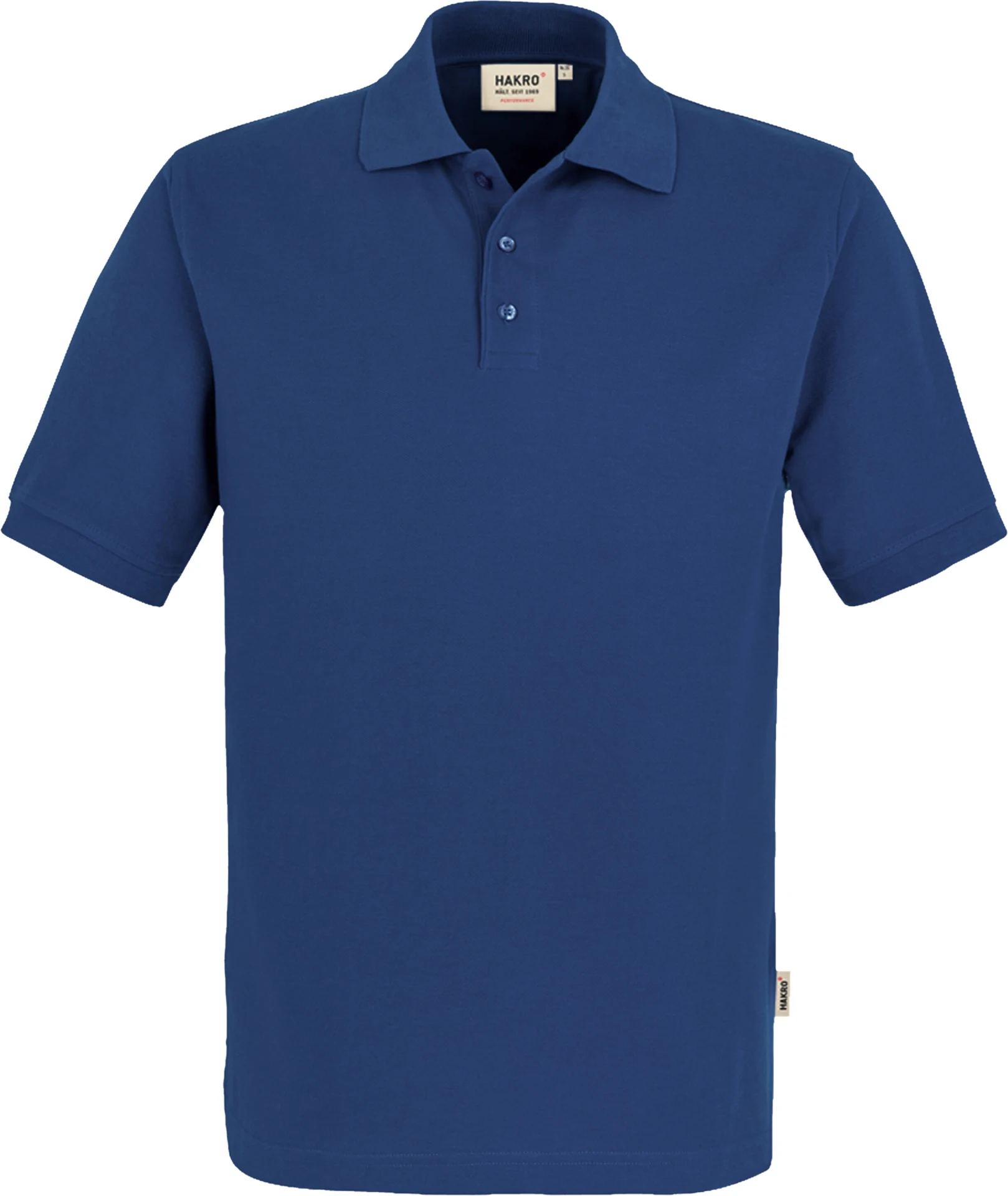 hakro-816-poloshirt-mikralinar-ultramarinblau-front-1 HAKRO Poloshirt 816 Mikralinar®