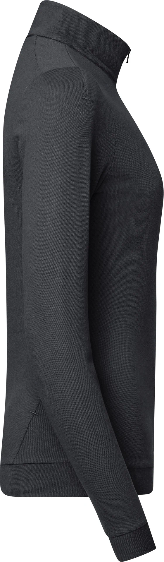 HAKRO Damen Zip-Longsleeve 335 Piqué MIKRALINAR® ECO