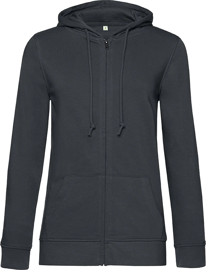 B&C Organic Zipped Hood Jacket Women
