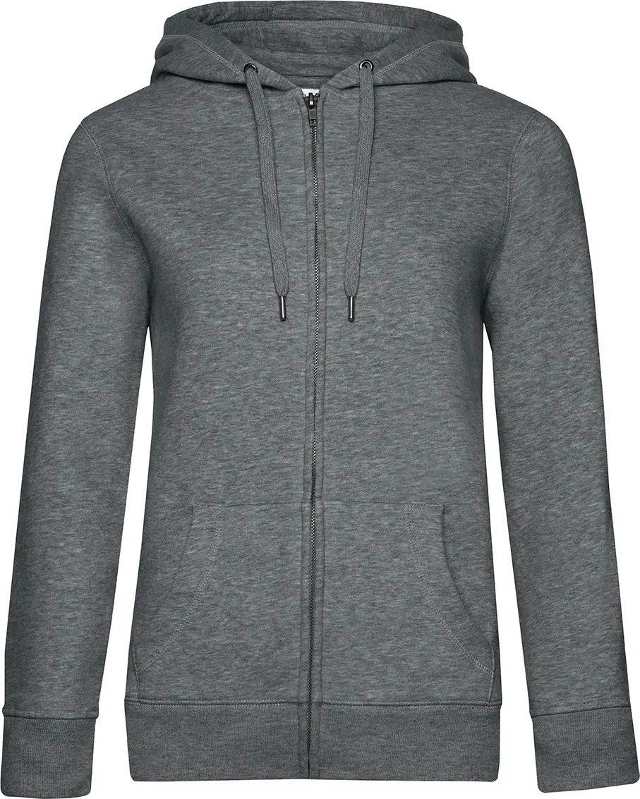 B&C Queen Zipped Hood Jacket Women