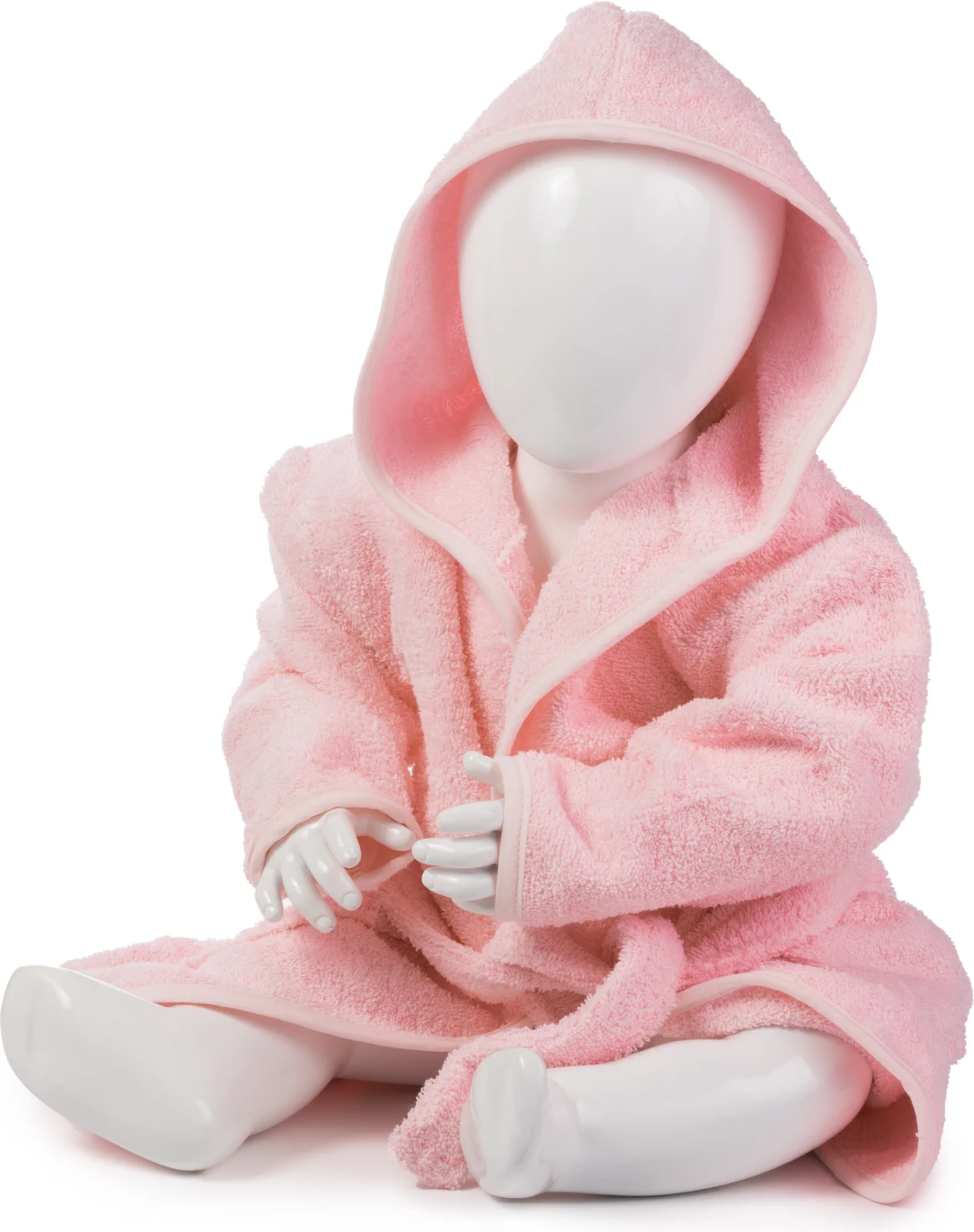 artg-ar022-babiezz-bathrobe-with-hood-lightpink-front-1 ARTG Babiezz® Bathrobe With Hood