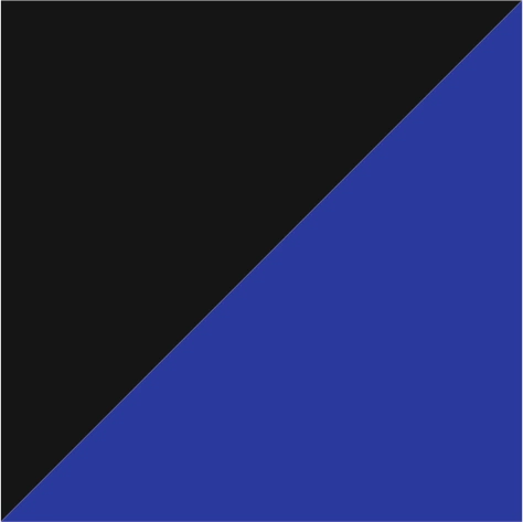 black/bright royal