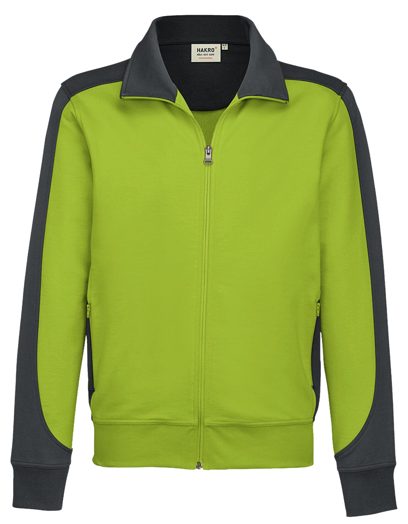 HAKRO Sweatjacke 477 Contrast Mikralinar®