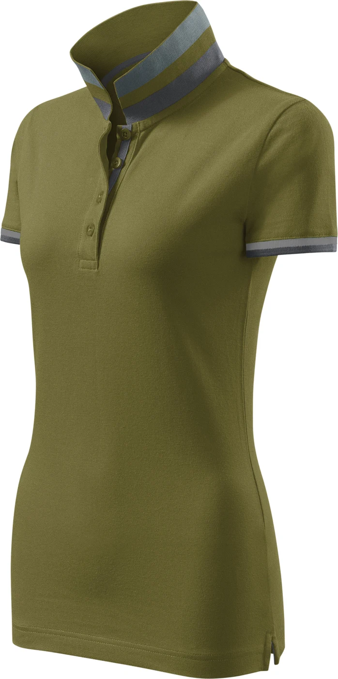 MALFINI Damen Polo Collar Up 257