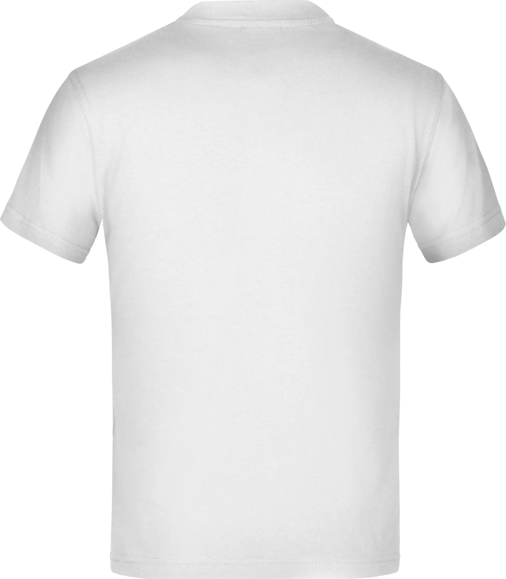 jn019-junior-basic-t-shirt-white-back-5 James & Nicholson Junior Basic-T