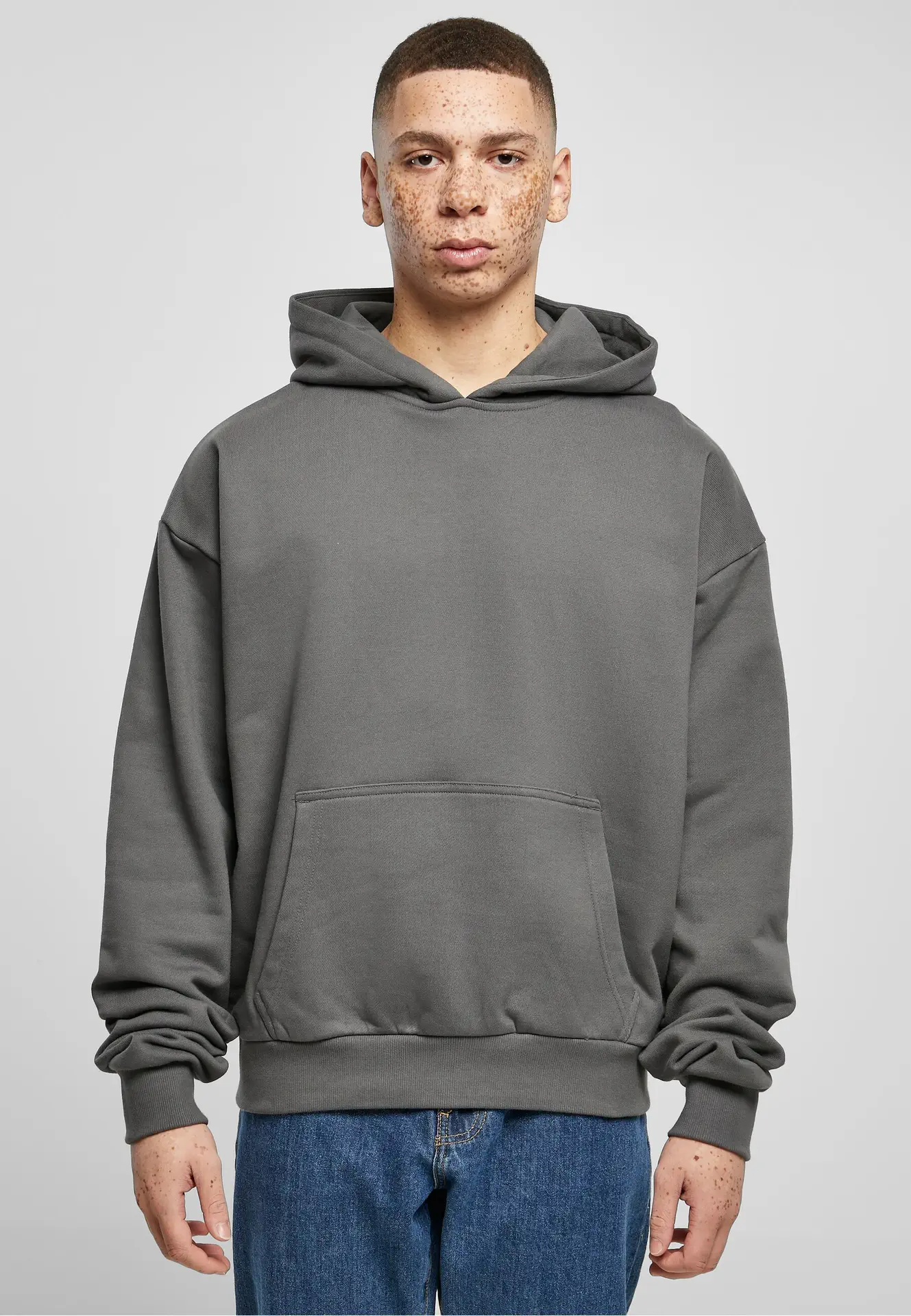Build Your Brand Ultra Heavy Cotton Box Hoody