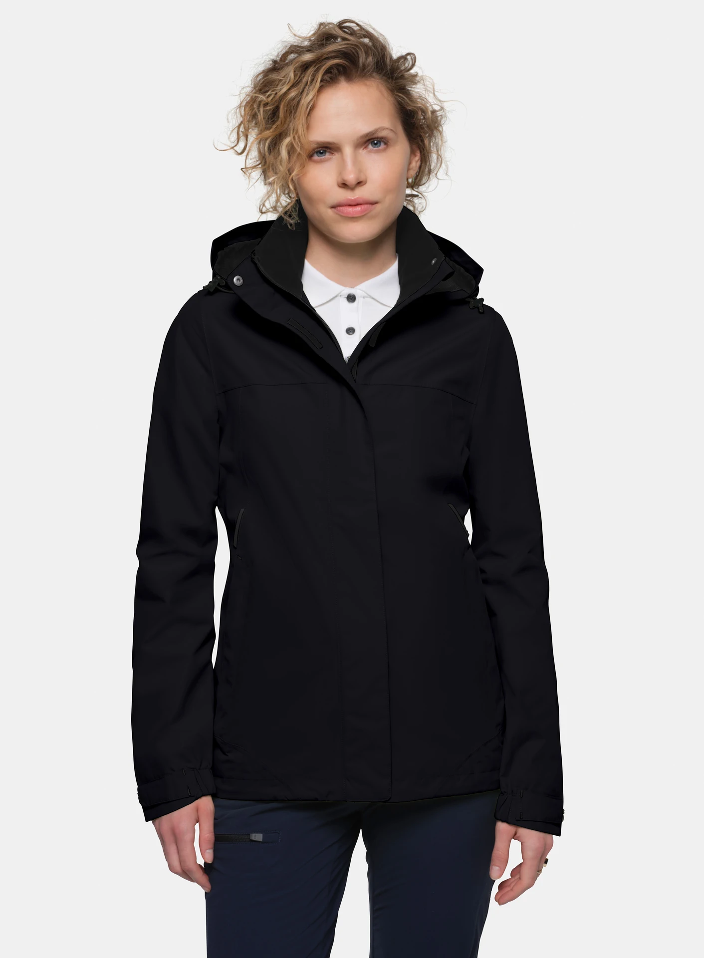hakro-262-damen-regenjacke-schwarz-model-0 HAKRO Damen-Regenjacke 262 Colorado