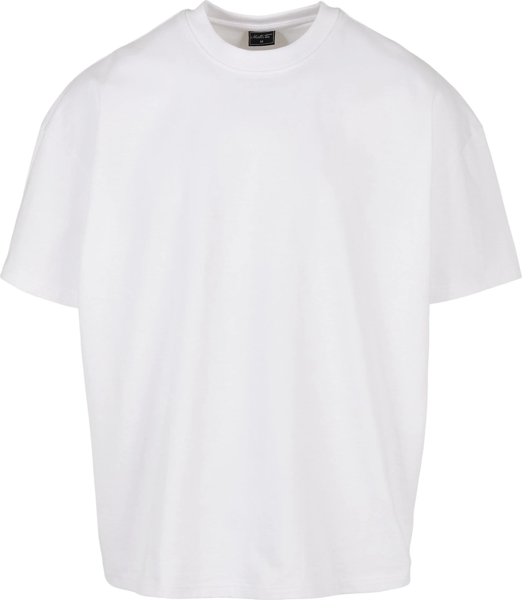 BYB-BY163-ultra-heavy-cotton-box-t-shirt-white-front-4 Build Your Brand Ultra Heavy Cotton Box Tee