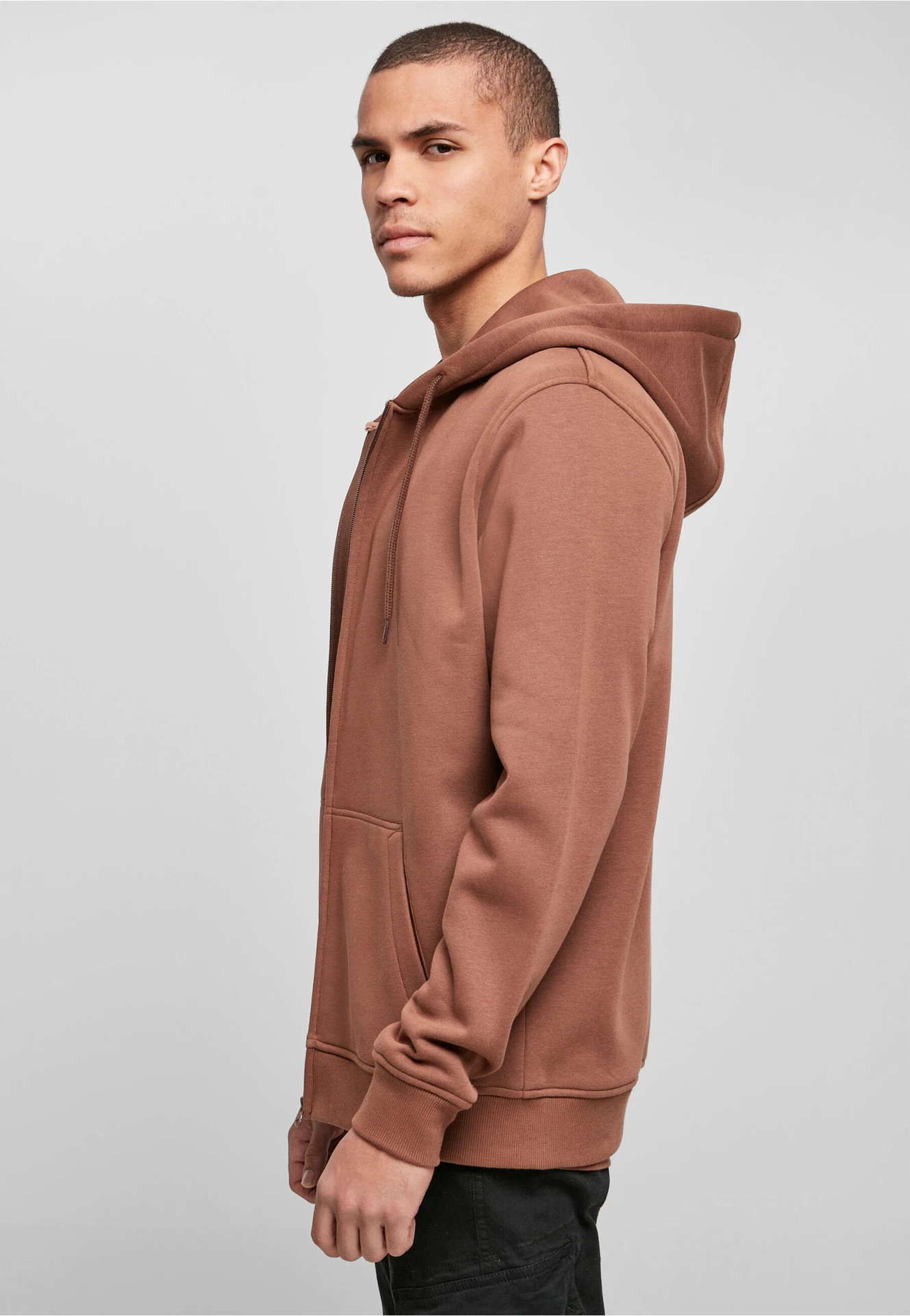 Build Your Brand Heavy Zip Hoody