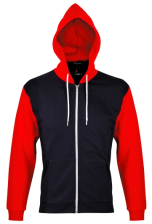 SOL'S Hooded Zipped Jacket Silver SOL'S Hooded Zipped Jacket Silver