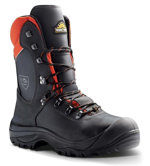 WORKPOWER Schnittschutzstiefel S3 Black Forest WORKPOWER Schnittschutzstiefel S3 Black Forest