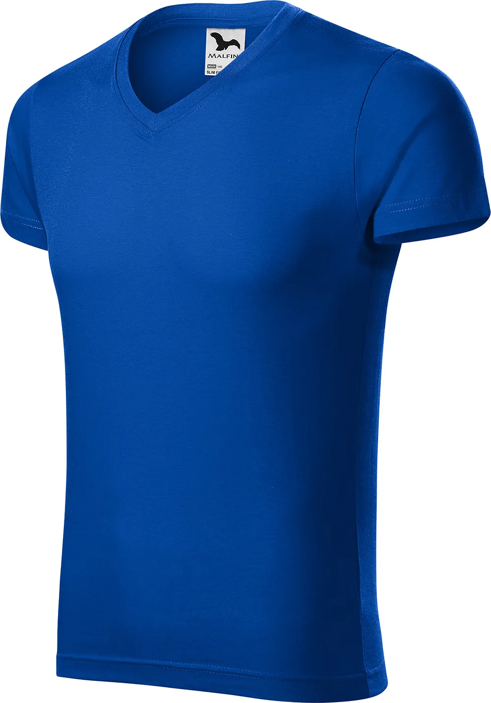 MALFINI T-Shirt Slim Fit V-Neck 146