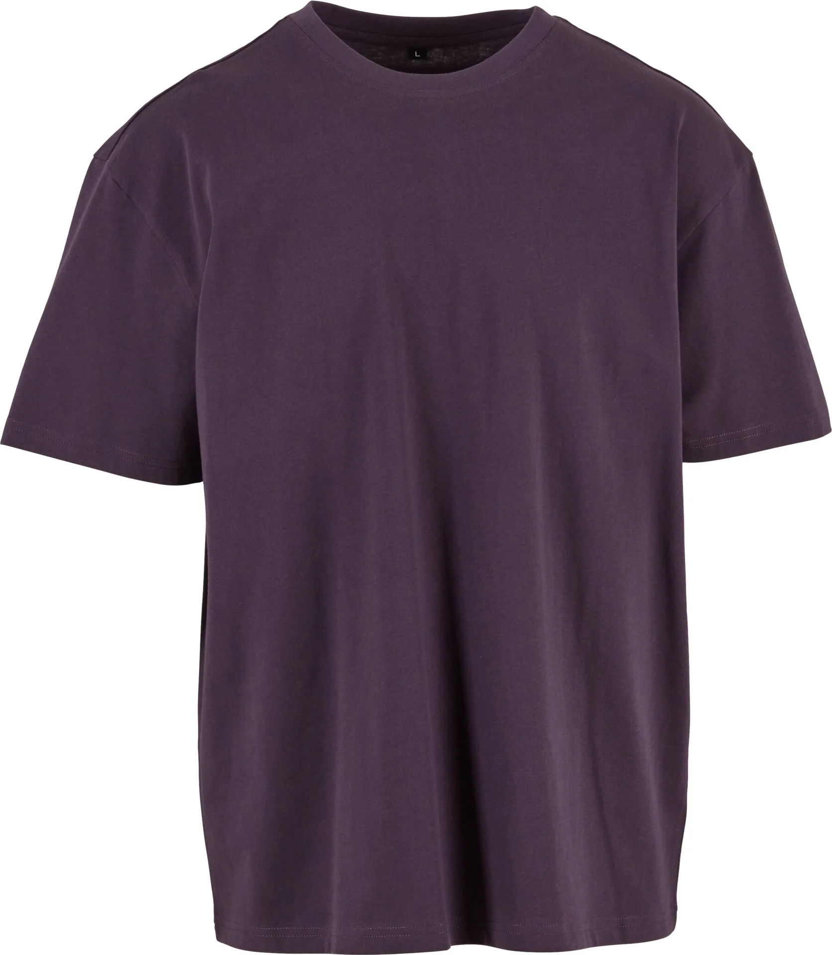 BYB-BY308-cotton-loose-t-shirt-purplenight-front-4 Build Your Brand Cotton Loose Tee