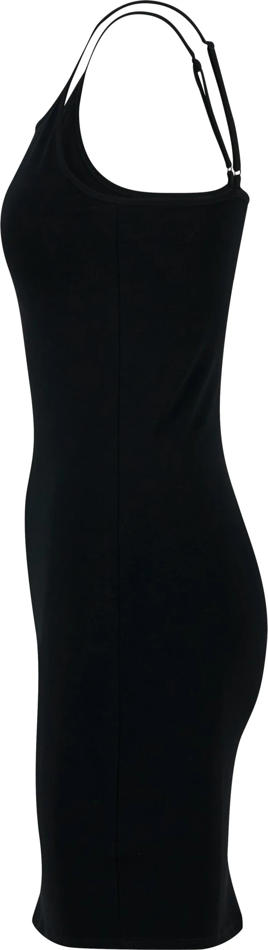 BYB-BY313-ladies-stretch-jersey-slim-dress-black-left-6 Build Your Brand Ladies Stretch Jersey Slim Dress
