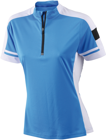 James & Nicholson Ladies Bike-T Half Zip