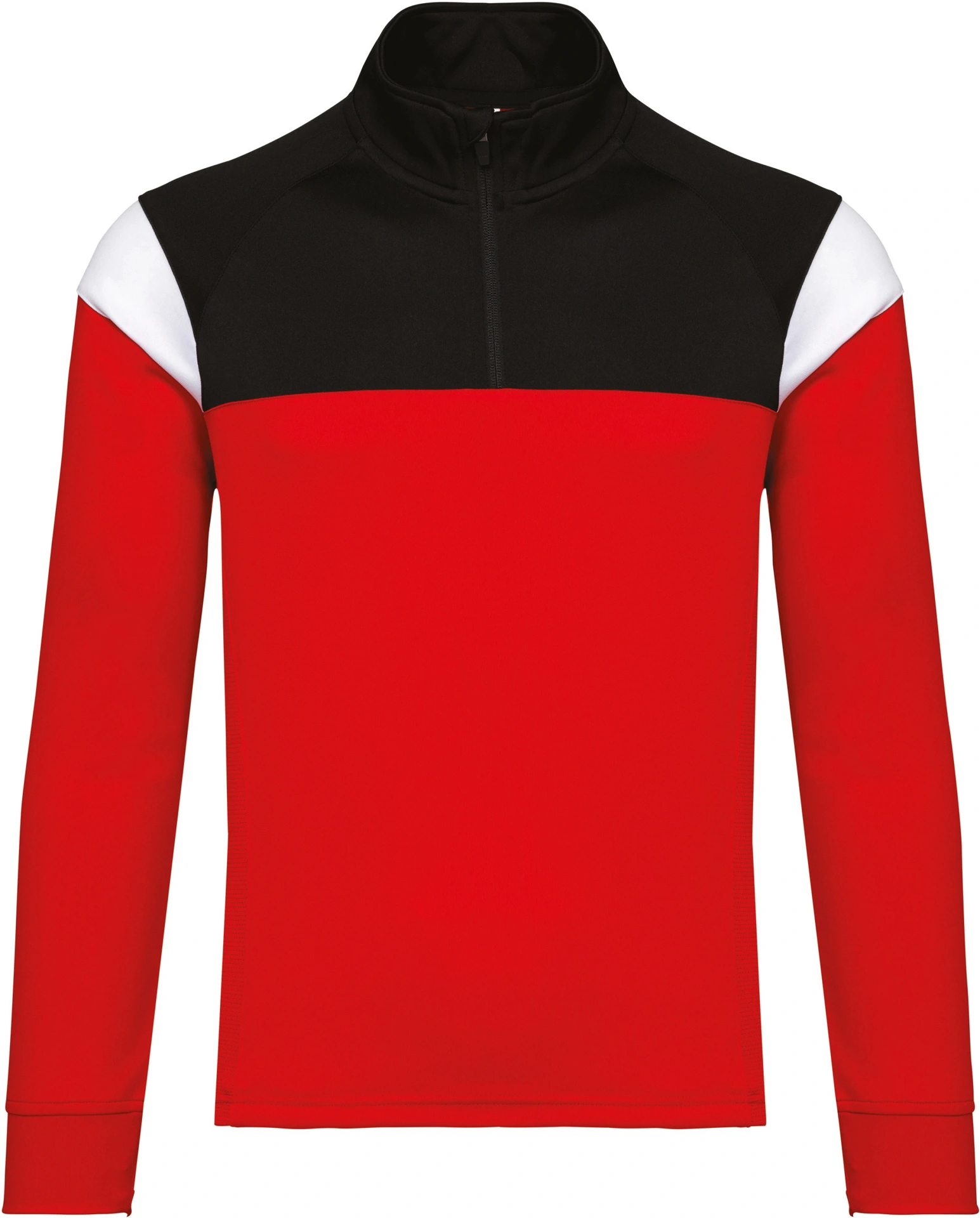 sporty red/black
