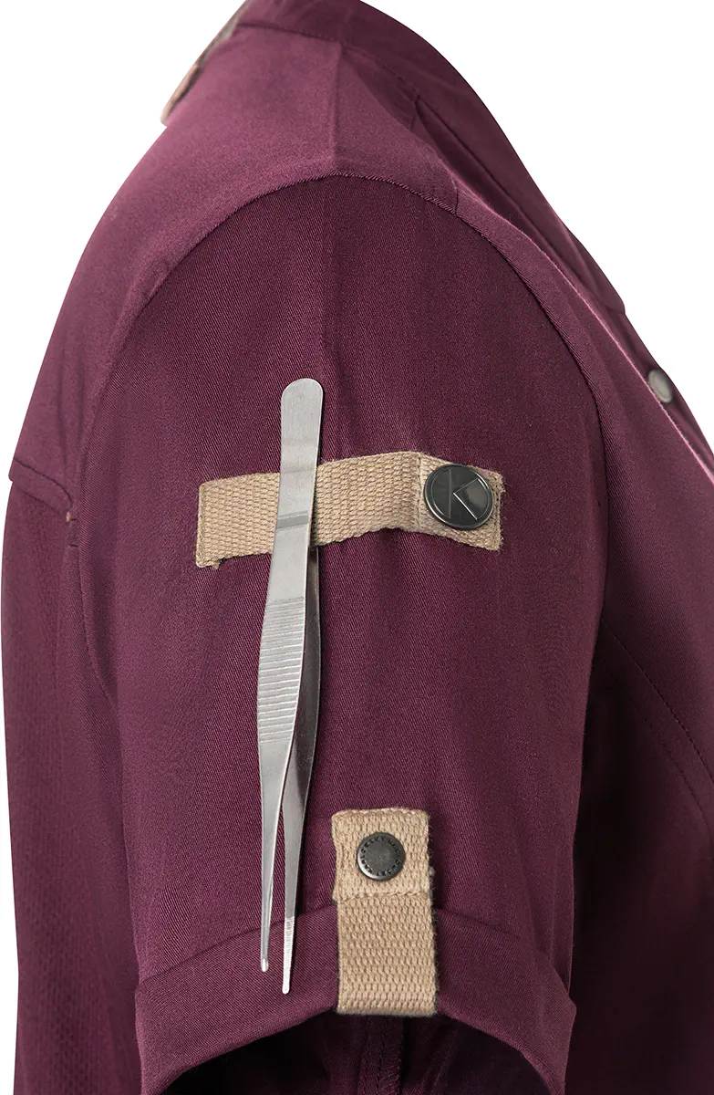 KARLOWSKY Damenkochjacke Green-Generation Kurzarm