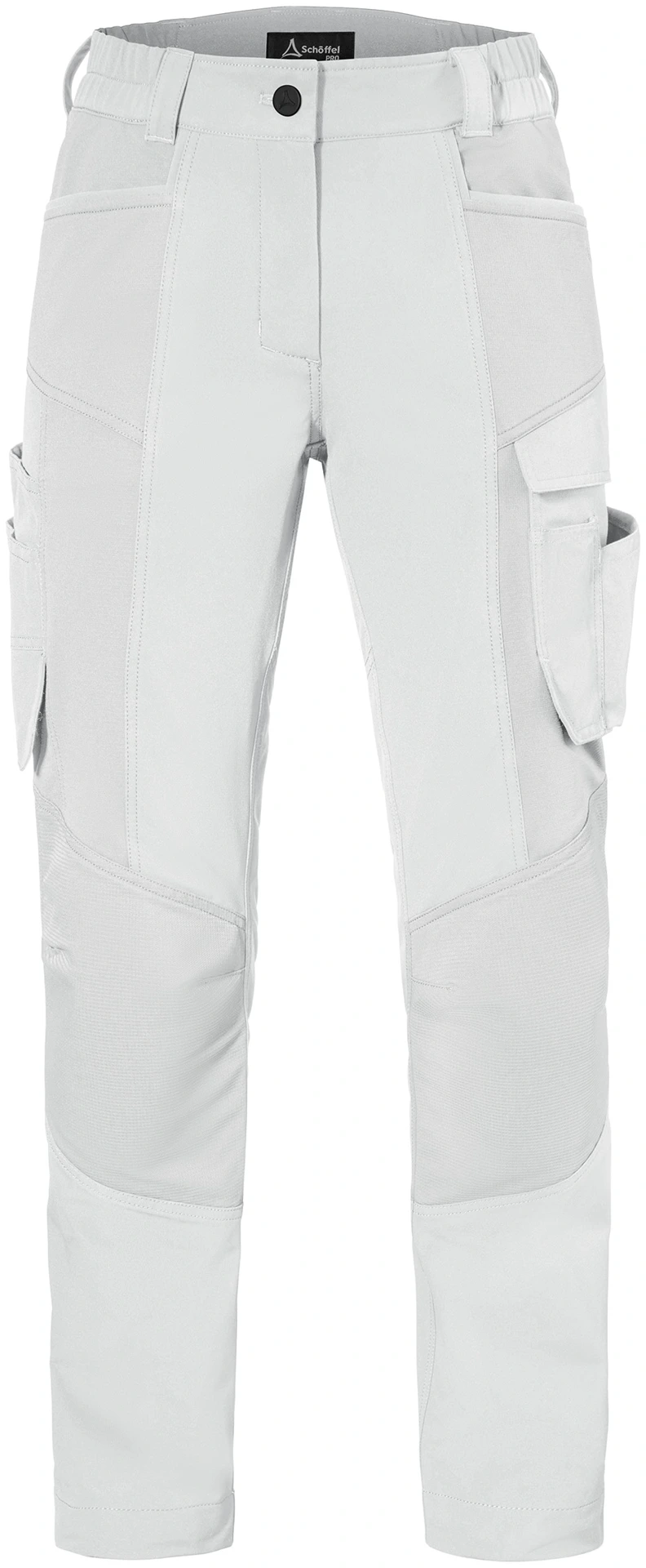 schoeffel-pro-7503-bulldozer-hose-damen-weiss-front-1 Schöffel PRO 7503 Damen BULLDOZER Full-Stretch-Arbeitshose