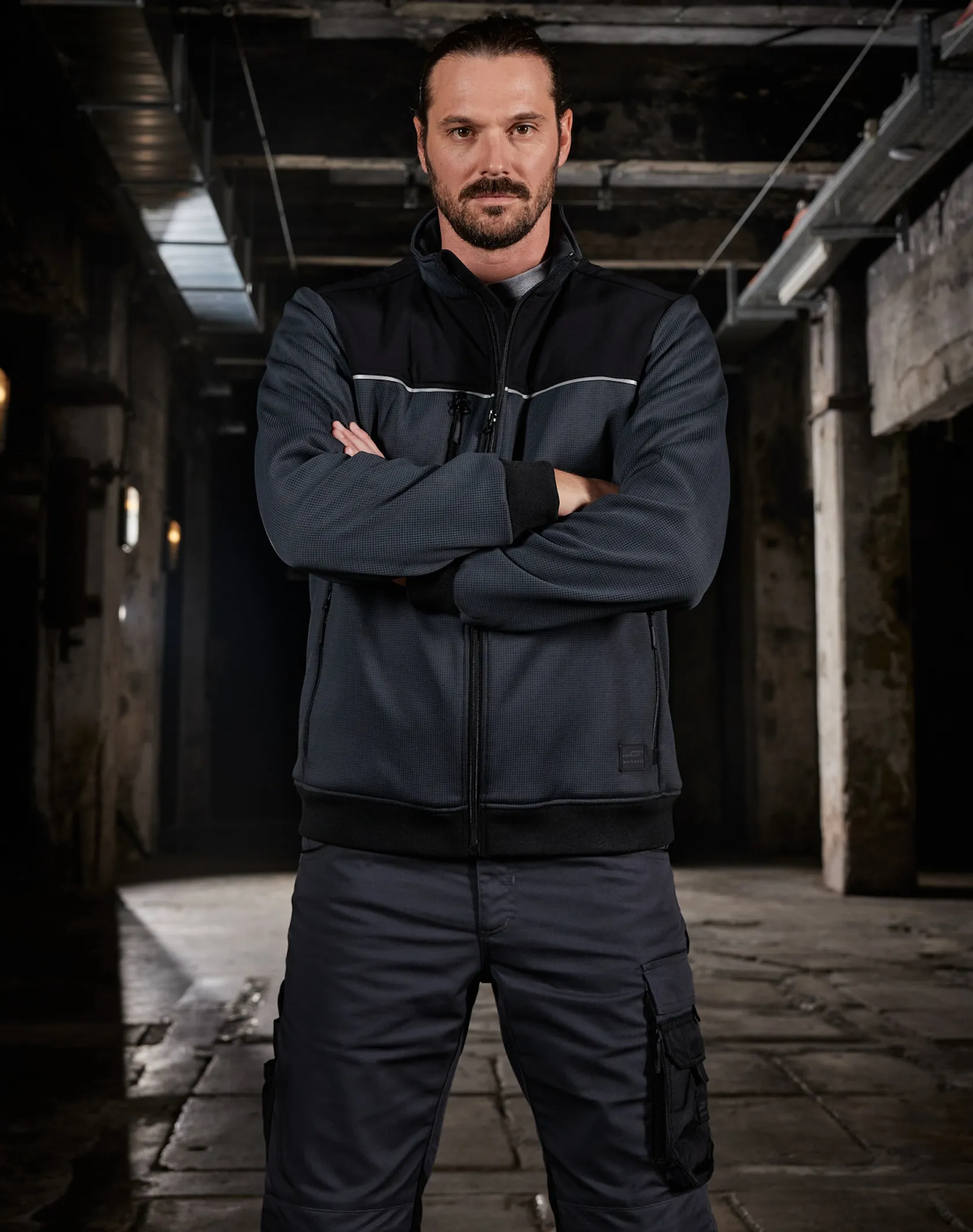 James & Nicholson Hybrid Workwear Jacket