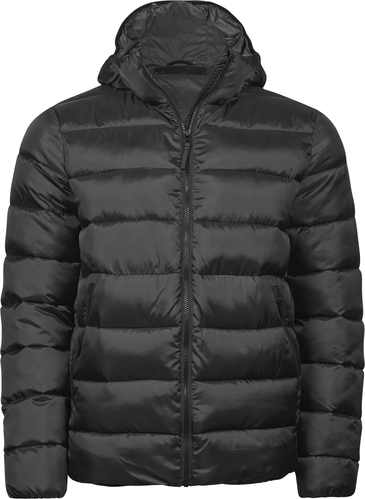 tee-jays-9646-lite-hooded-jacket-black-front-1 Tee Jays Lite Hooded Jacket