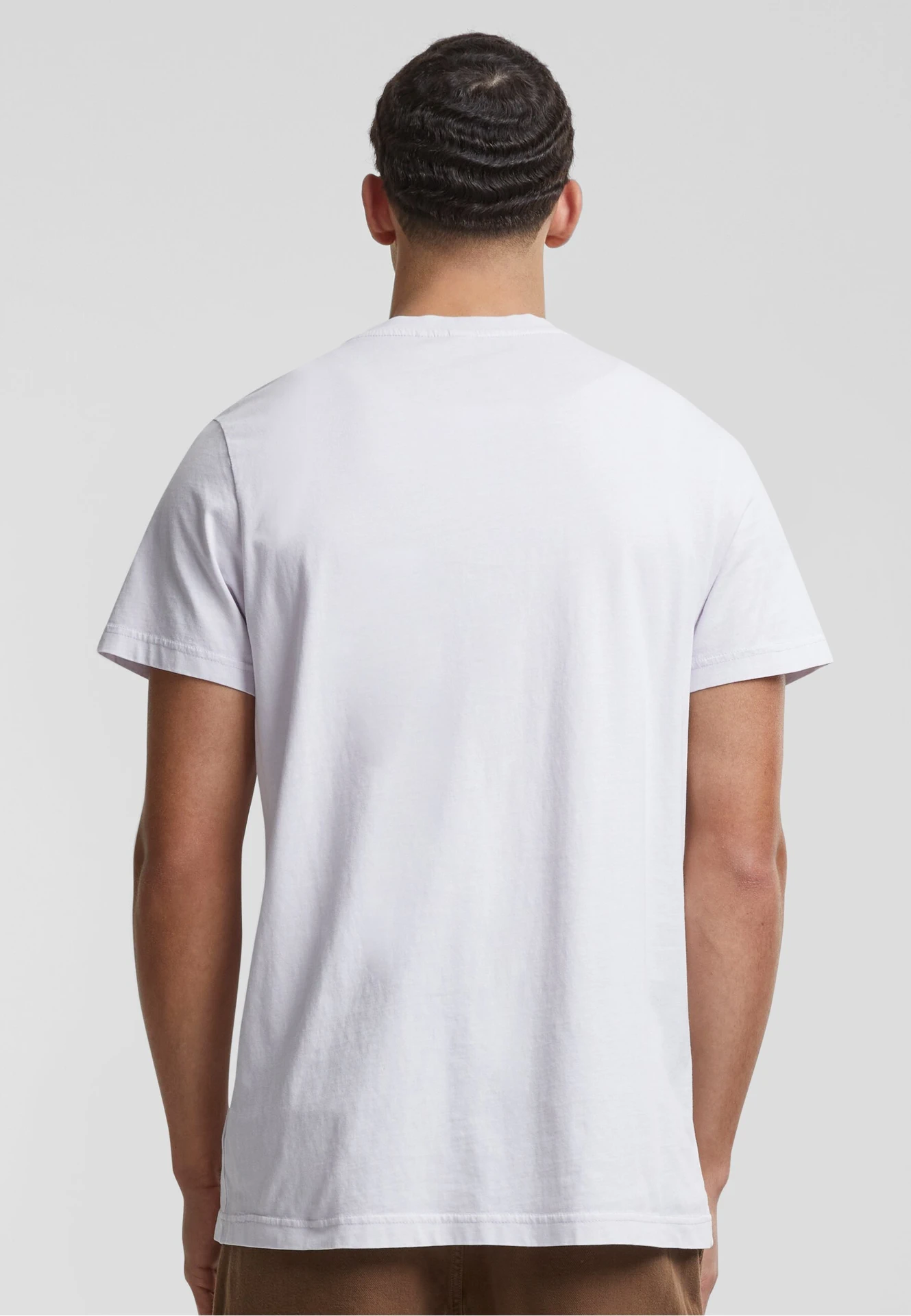 Build Your Brand Acid Washed Round Neck Tee
