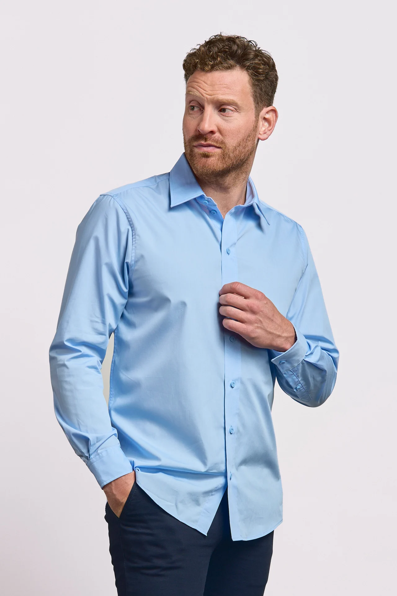 Promodoro Men´s Poplin Shirt Long Sleeve