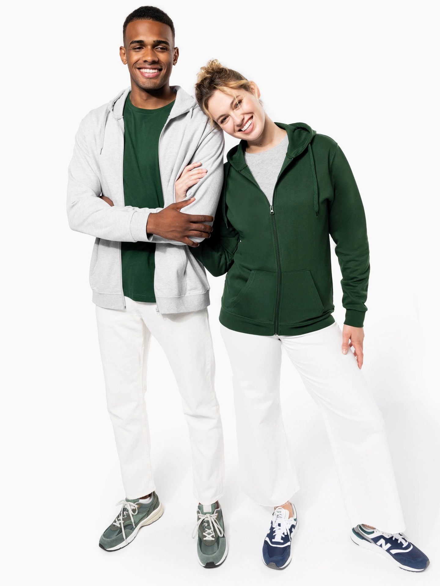Kariban Kapuzen Sweatjacke