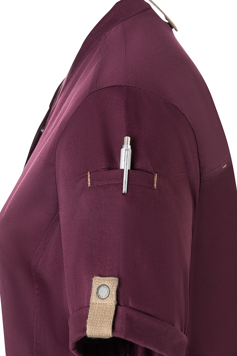 KARLOWSKY Damenkochjacke Green-Generation Kurzarm