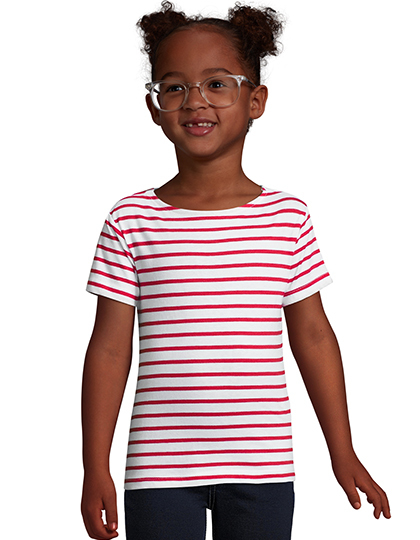 SOL'S Kids Round Neck Striped T-Shirt Miles SOL'S Kids Round Neck Striped T-Shirt Miles