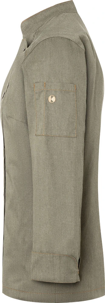 KARLOWSKY Damen Kochjacke Jeans-Style