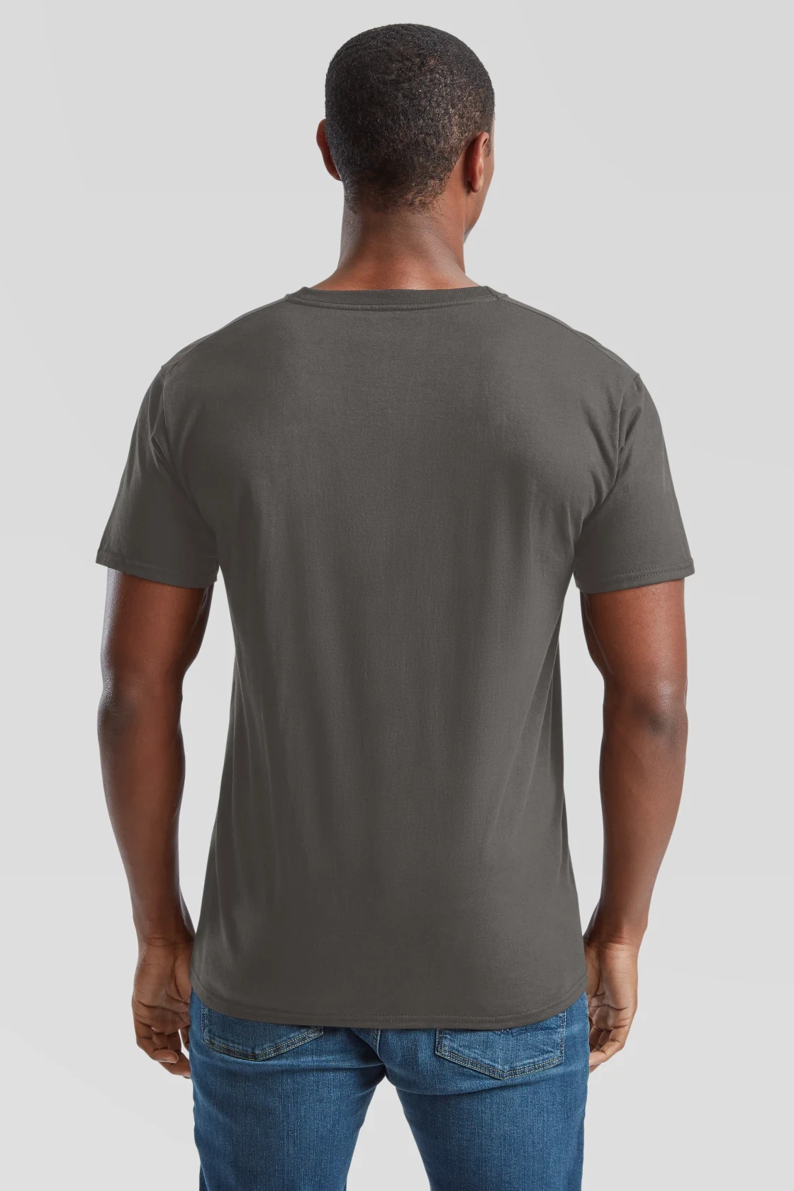 fruit-of-the-loom-61-036-0-valueweight-t-shirt-lightgraphite-model-2 F.O.L. Valueweight T