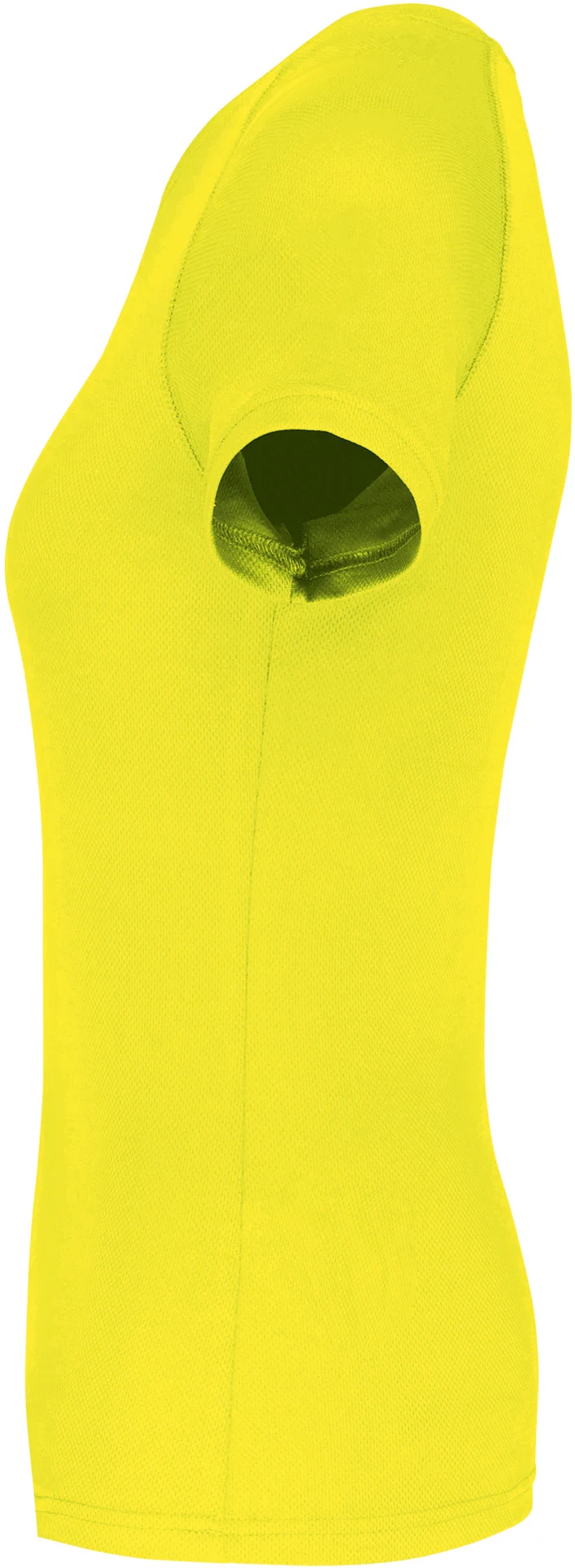 kariban-PA4013-damen-sport-shirt-fluorescentyellow-left-5 Kariban Damen Sport Shirt