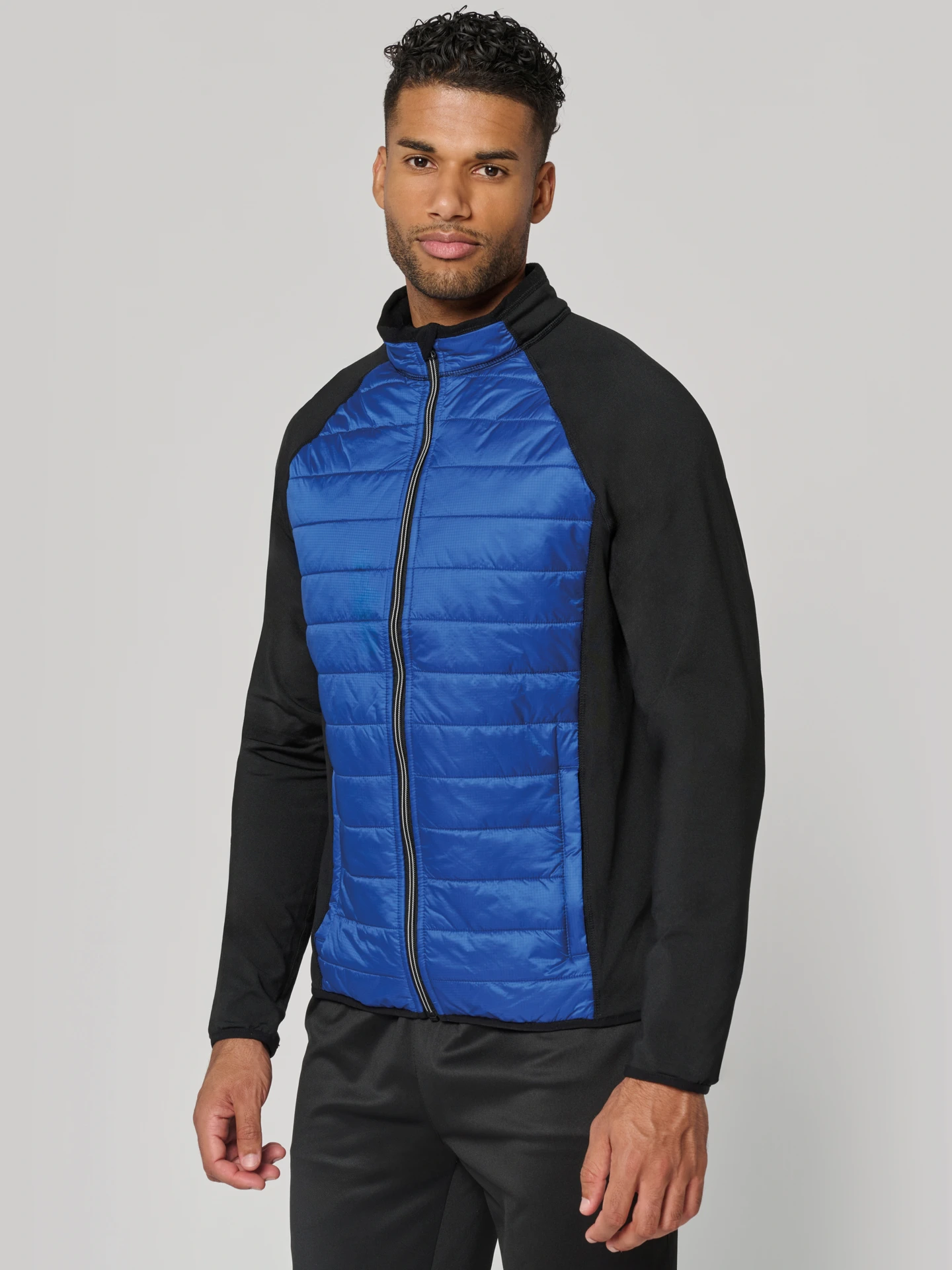 Kariban Sportliche Hybrid Stretch Jacke