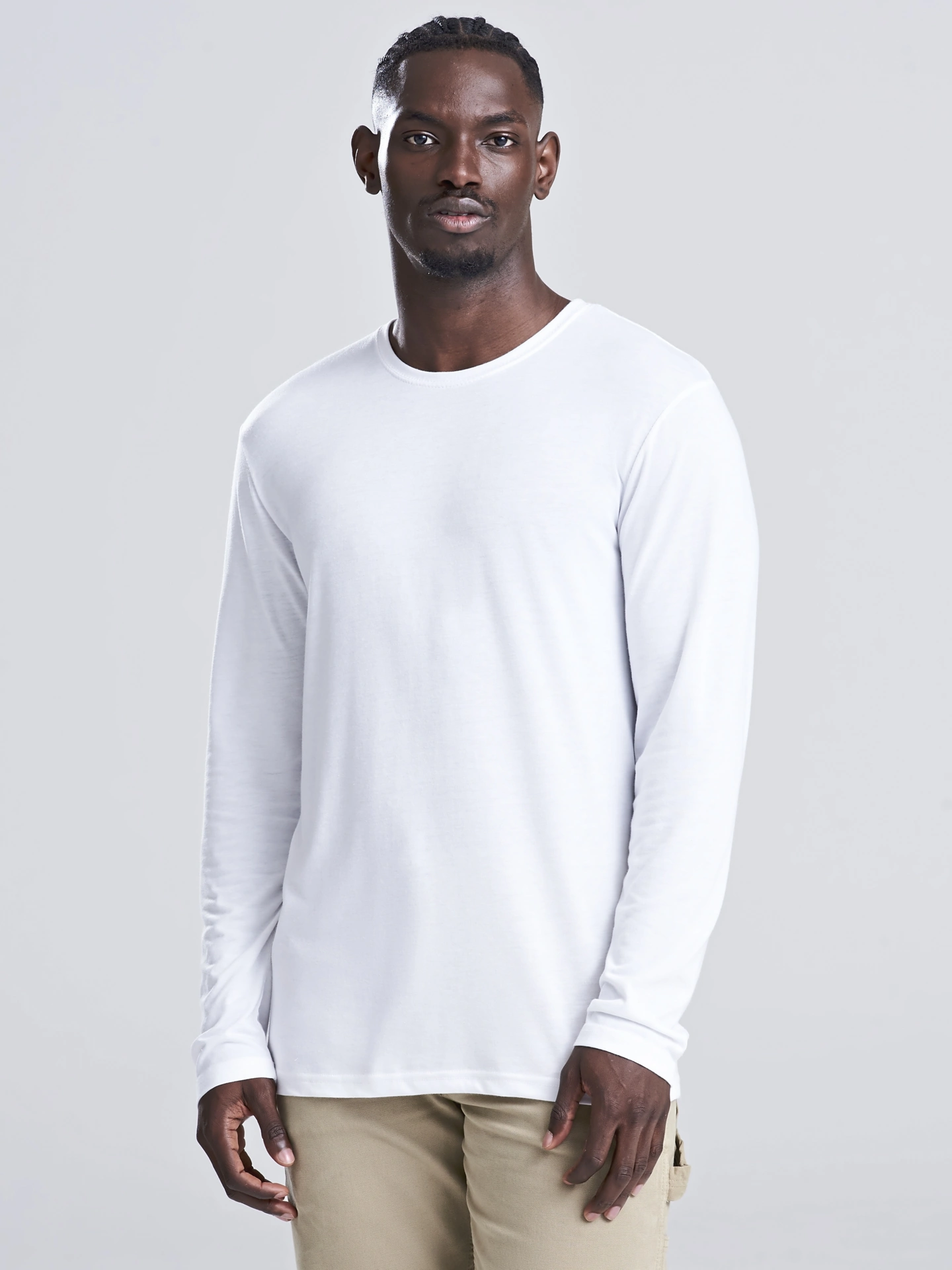 justts-jt002-long-sleeve-tri-blend-t-shirt-model-0 Just Ts Long Sleeve Tri-Blend T