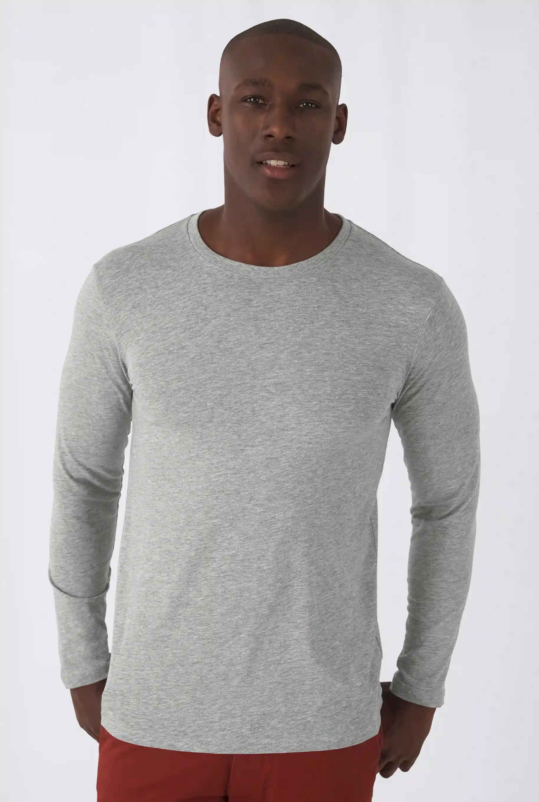 bc-tm070-inspire-longsleeve-t-shirt-men-sport-grey-model-1 B&C Inspire Long Sleeve T Men
