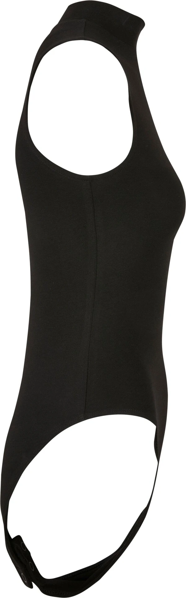 BYB-BY235-ladies-sleeveless-turtleneck-body-black-right-8 Build Your Brand Ladies Sleeveless Turtleneck Body