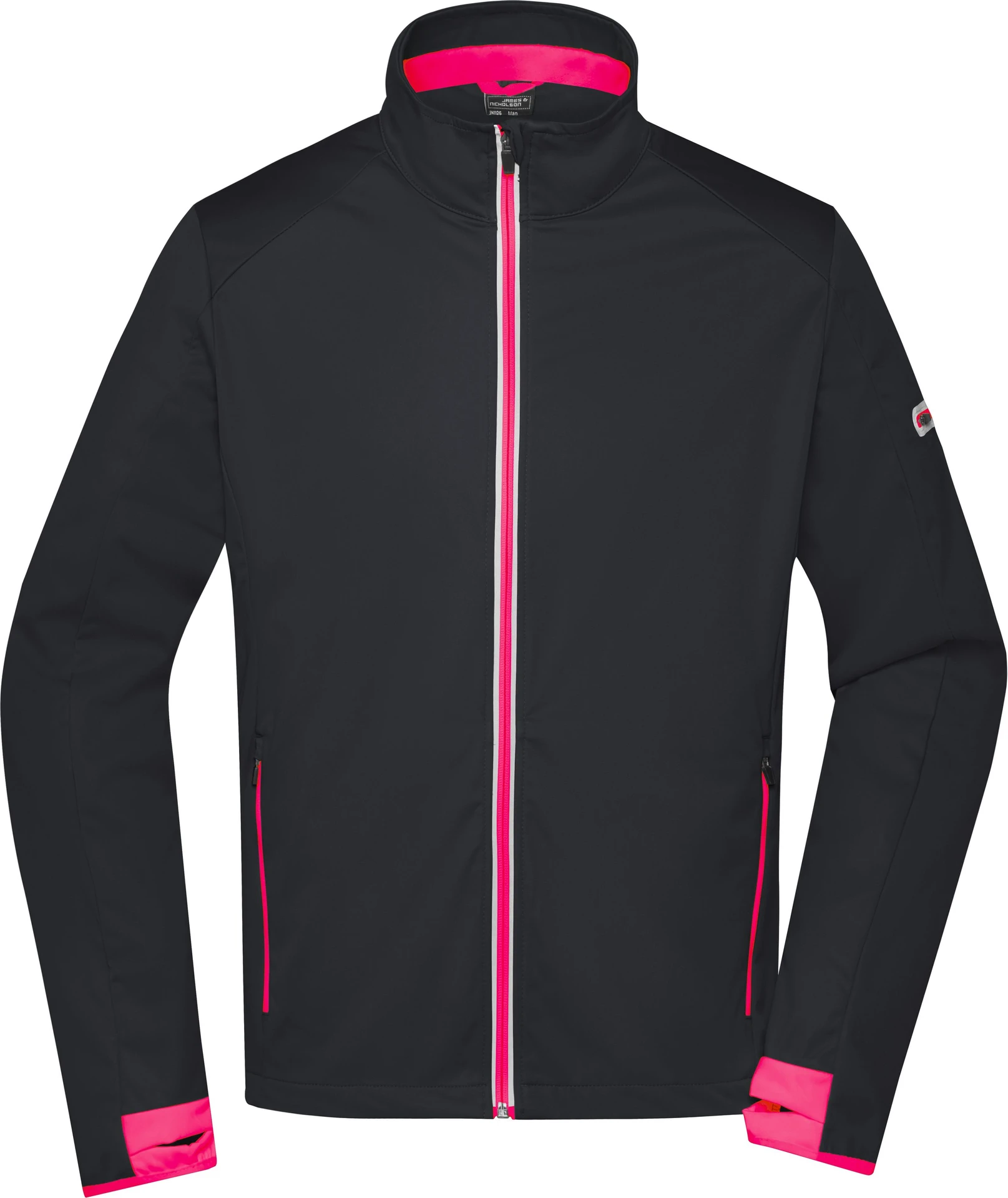 James & Nicholson Men`s Sports Softshell Jacket