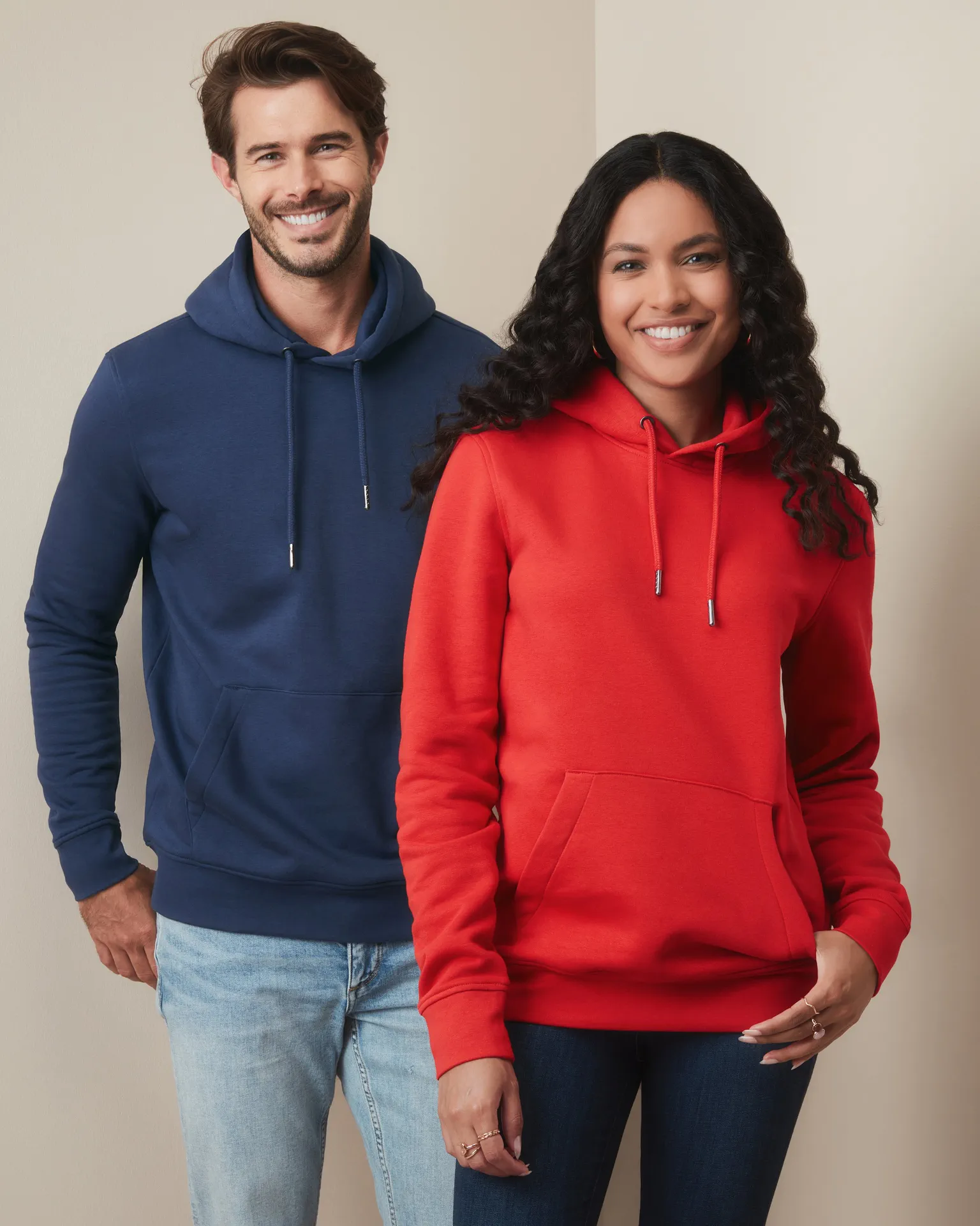 stedman-st4400-classic-sweat-hoodie-scarletred-model-1 Stedman Classic Sweat Hoodie Unisex