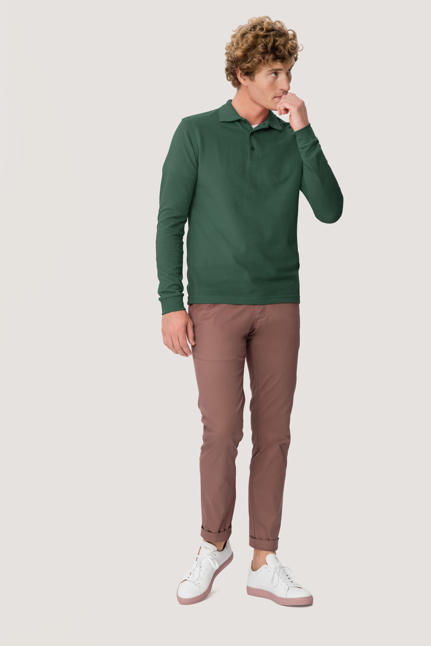 HAKRO Longsleeve-Poloshirt 815 Mikralinar® HAKRO Longsleeve-Poloshirt 815 Mikralinar®