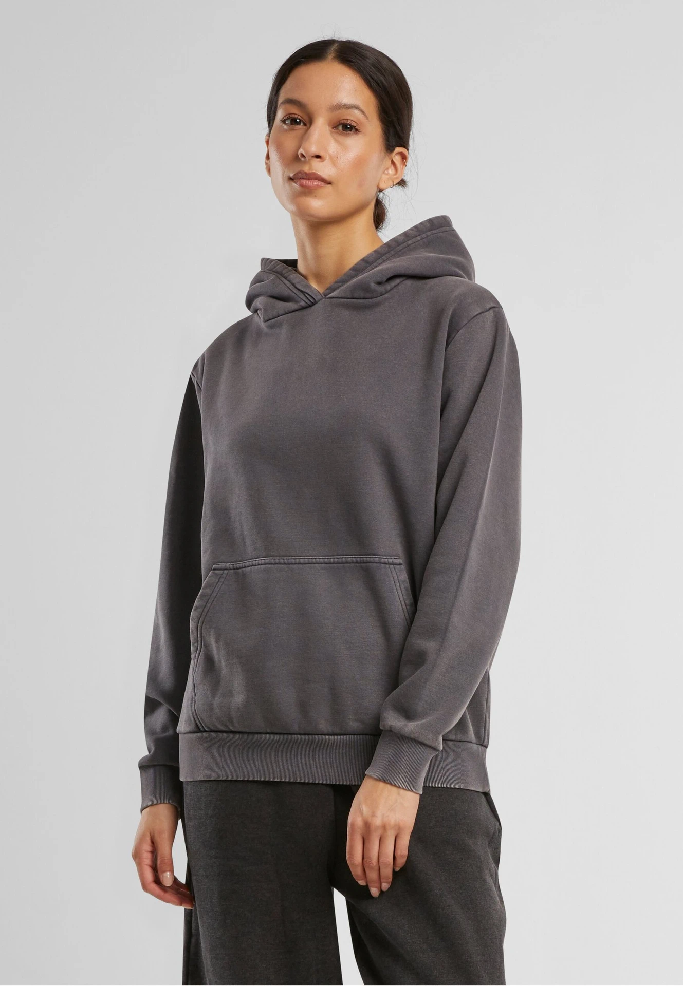 Build Your Brand Ladies Vintage Heavy Hoody