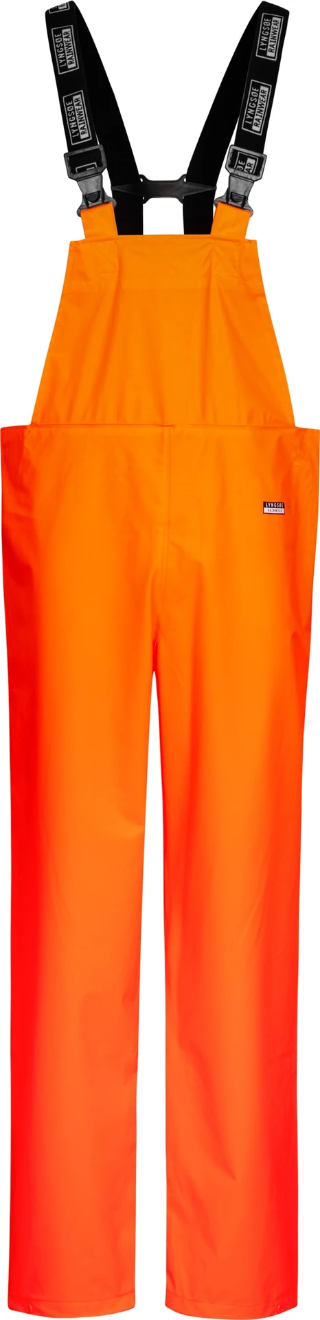 lyngsoe-lr46-regenlatzhose-leuchtorange-front-1 Lyngsøe LR46 Regenlatzhose
