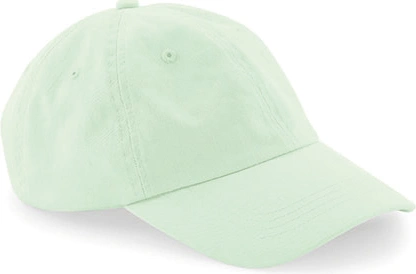 beechfield-b653-low-profile-6-panel-dad-cap-pastelmint-front-1 Beechfield Low Profile 6 Panel Dad Cap
