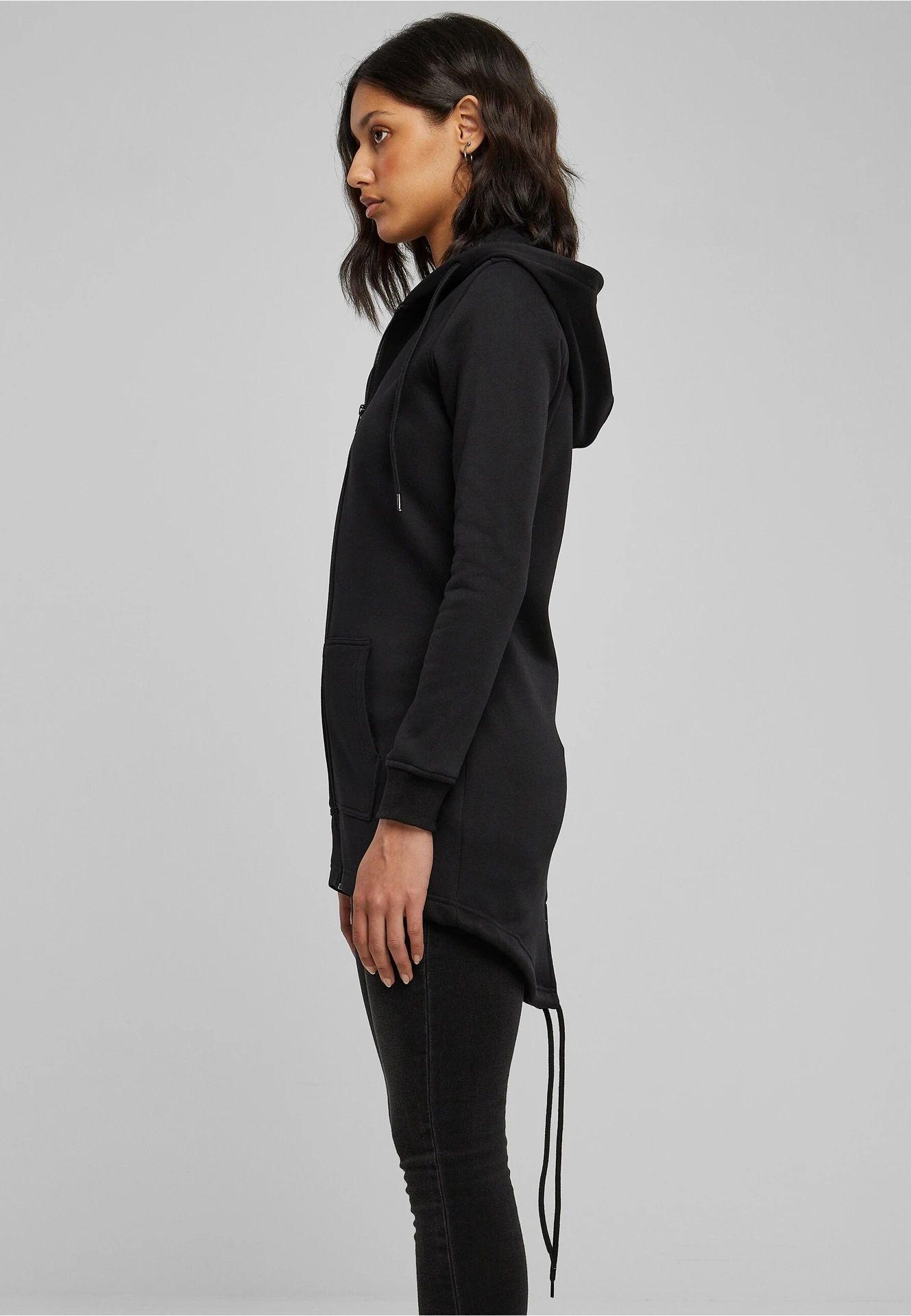 Build Your Brand Ladies Sweat Parka