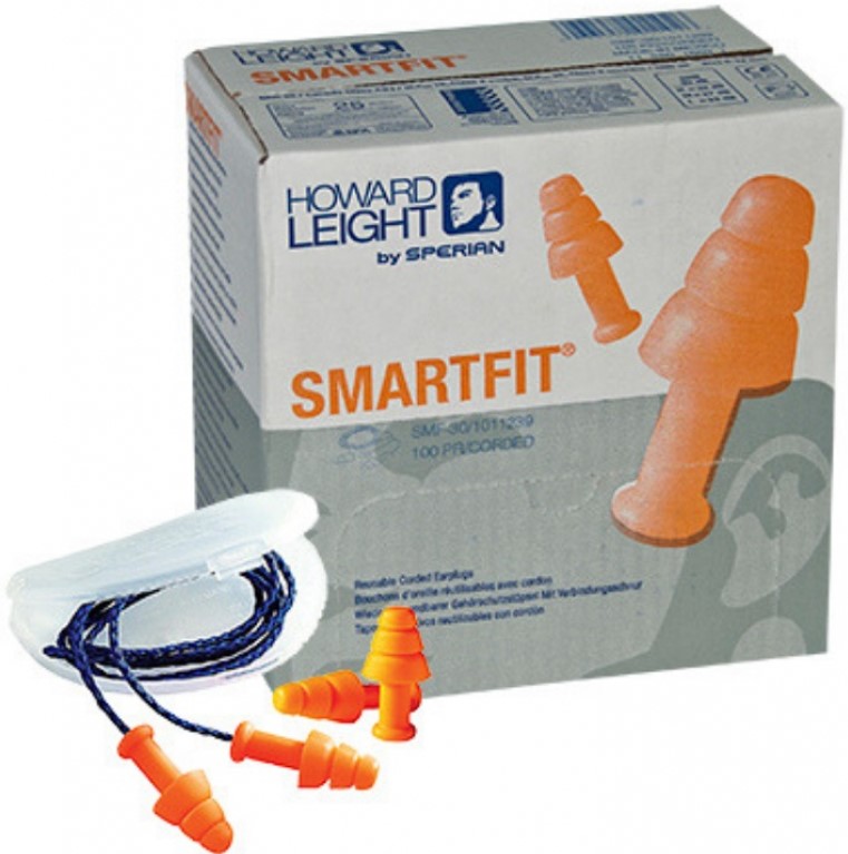 Howard Leight SmartFit Gehörschutzstöpsel Band 50 Paar Howard Leight SmartFit Gehörschutzstöpsel Band 50 Paar