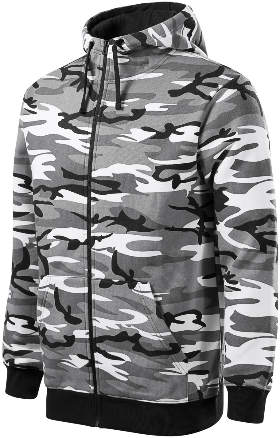 MALFINI Sweatshirt Camo Zipper C19 MALFINI Sweatshirt Camo Zipper C19