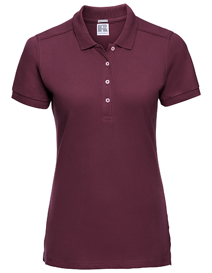 Russell Ladies Fitted Stretch Polo Russell Ladies Fitted Stretch Polo