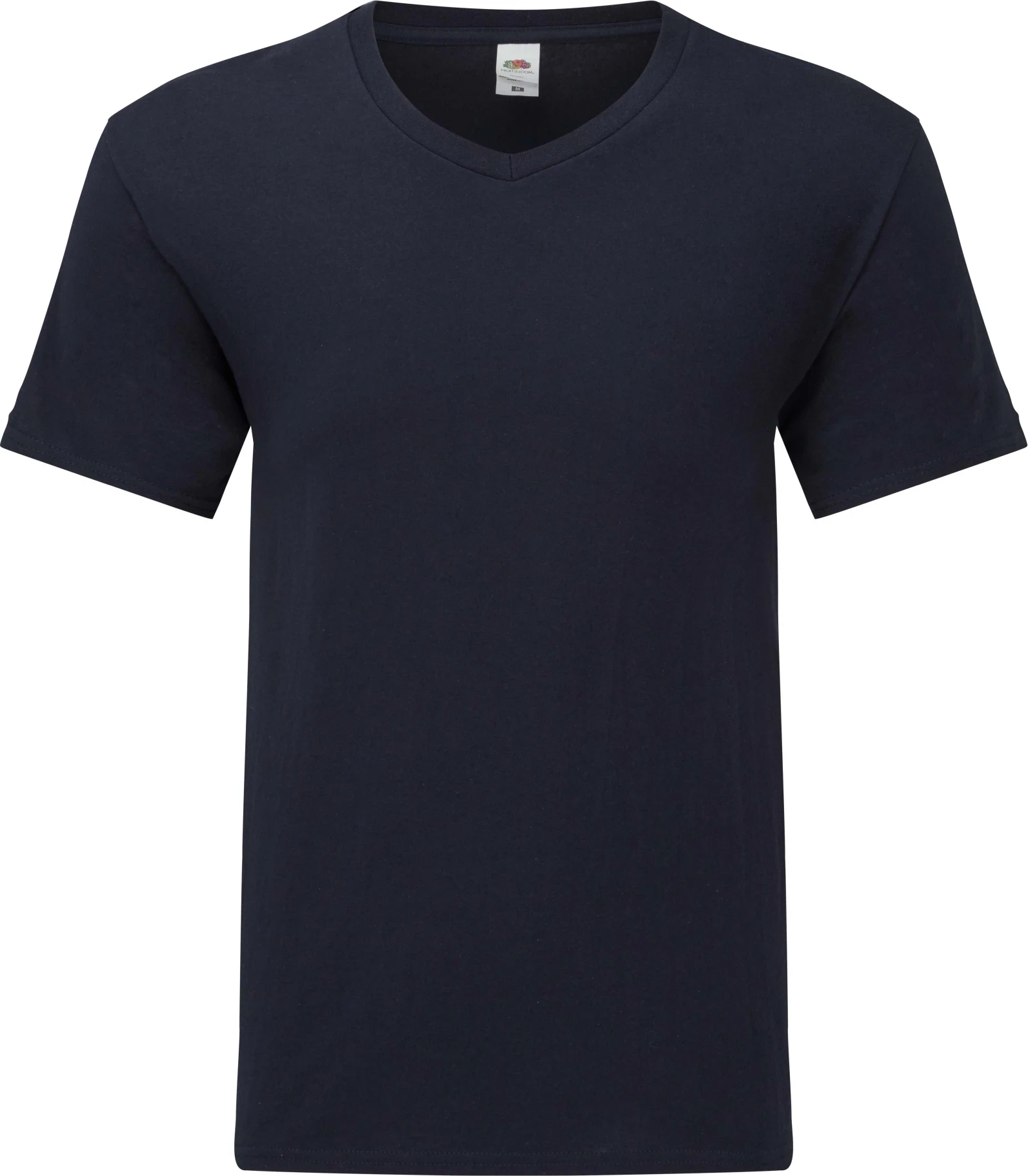 fruit-of-the-loom-61-442-0-iconic-150-v-neck-t-shirt-deepnavy-4 F.O.L. Iconic 150 V Neck T