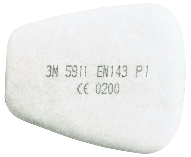 3M Partikelfilter 5911 P1 R Feinstaubvorfilter 3M Partikelfilter 5911 P1 R Feinstaubvorfilter