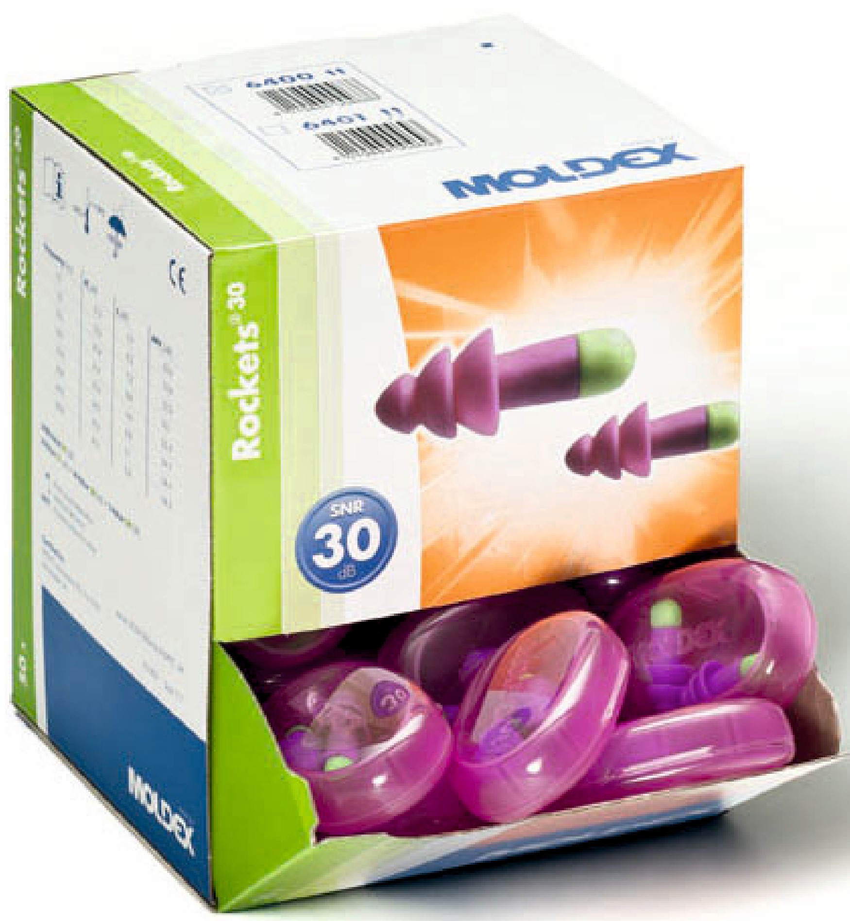 MOLDEX Gehörschutzstöpsel Rockets 6400 MOLDEX Gehörschutzstöpsel Rockets 6400