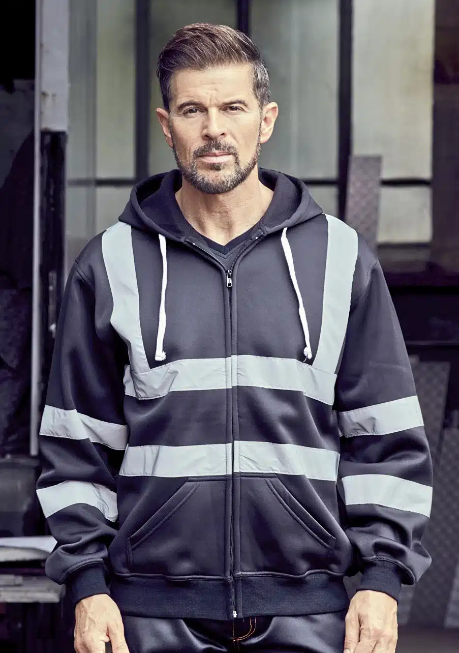 YOKO Hi Vis Zip Hoodie